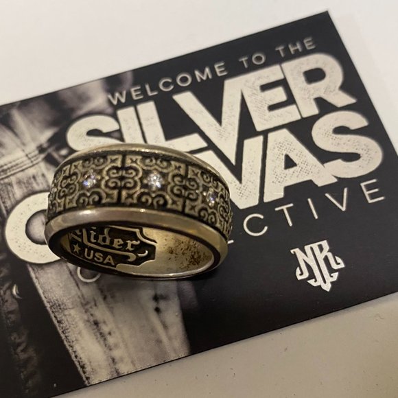 Sterling Silver .925  Handcrafted in the USA NightRider Jewelry DREXTYN BAND - Picture 4 of 7